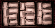 Kentucky Creamed Pull Candy in a box with a red border